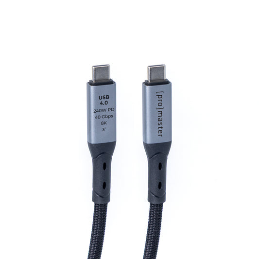 USB4 Cable C to C 240W PD - 3'