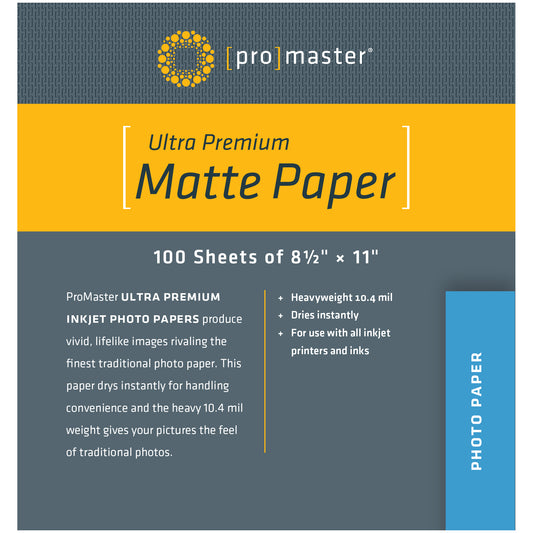 Ultra Premium Matte Paper - 8 1/2