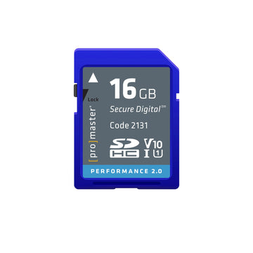 SDHC 16GB Performance 2.0 UHS-I Memory Card