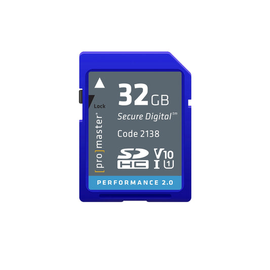 SDHC 32GB Performance 2.0 UHS-I Memory Card