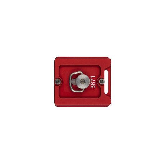 Q/R Plate for XC-M Ball Heads - Red