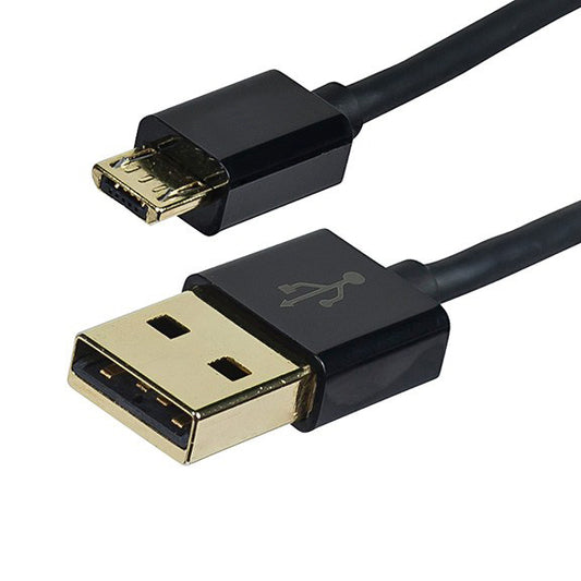 USB Cable A - Micro B 6'